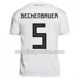 Completo Calcio Germania Beckenbauer 5 Divisa Prima Mondiali 2018